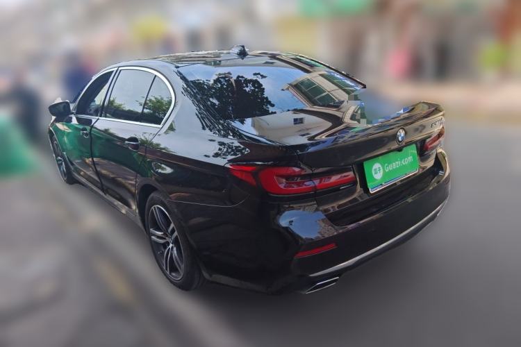 Used BMW 5 Series 2021 530Li Leading Luxury Package Rear Left 45 Deg