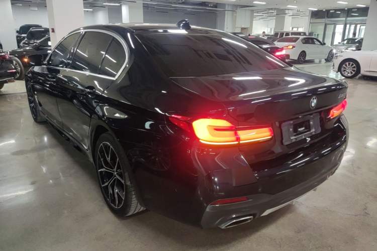 Used BMW 5 Series 2021 Restyled 530Li Luxury Edition M Sport Package Rear Left 45 Deg