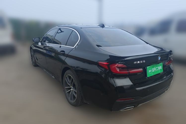 Used BMW 5 Series 2021 525Li M Sport Package Rear Left 45 Deg