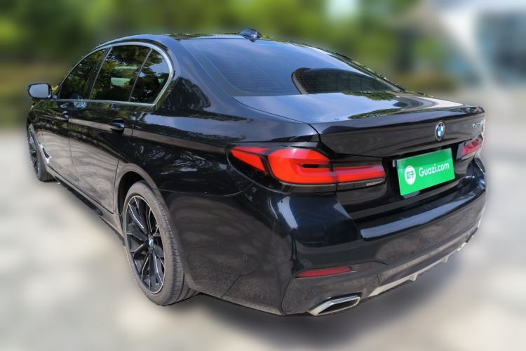 Used BMW 5 Series 2021 Facelifted 525Li M Sport Package Rear Left 45 Deg