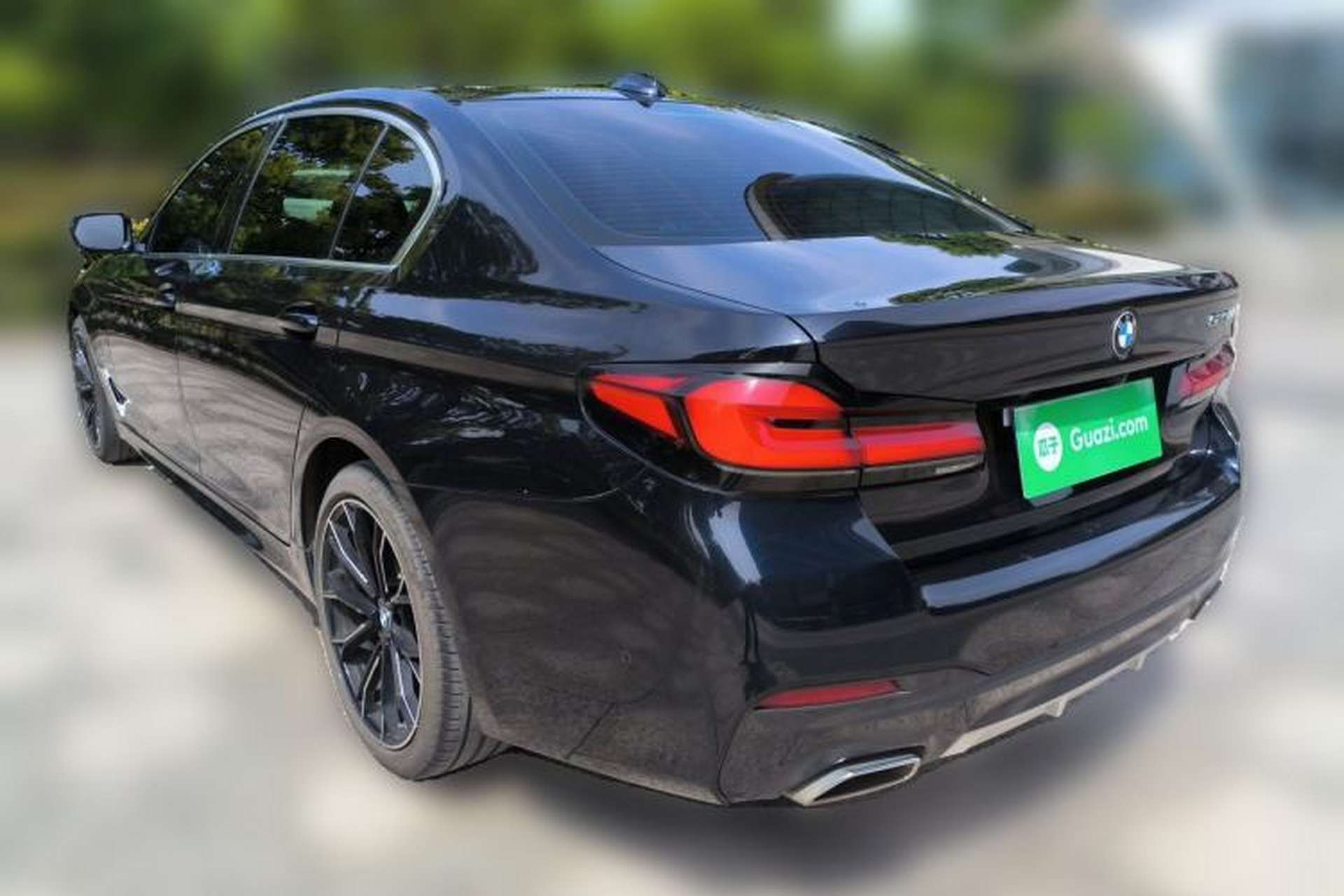 Used BMW 5 Series 2021 Facelifted 525Li M Sport Package Rear Left 45 Deg