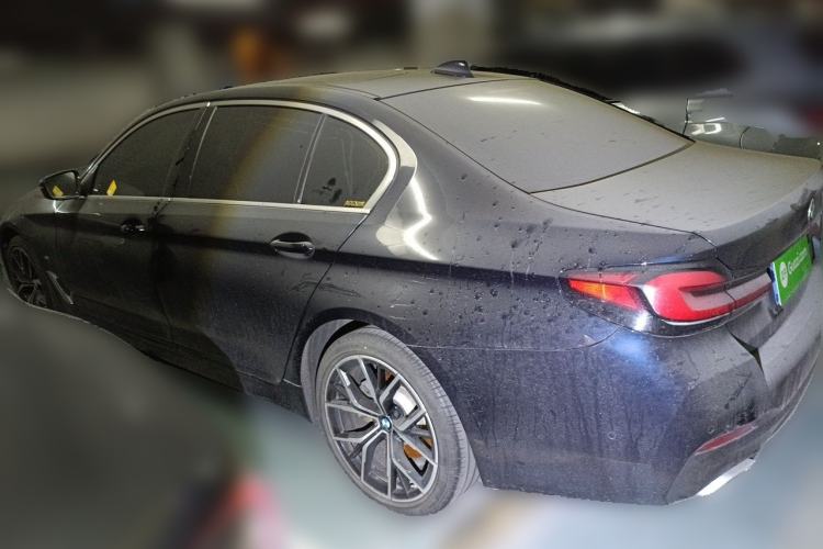 Used BMW 5 Series 2021 Restyled 530Li Luxury Edition M Sport Package Rear Left 45 Deg