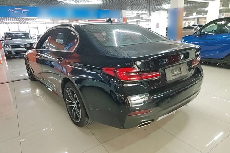Used BMW 5 Series 2021 Facelifted 525Li M Sport Package Rear Left 45 Deg