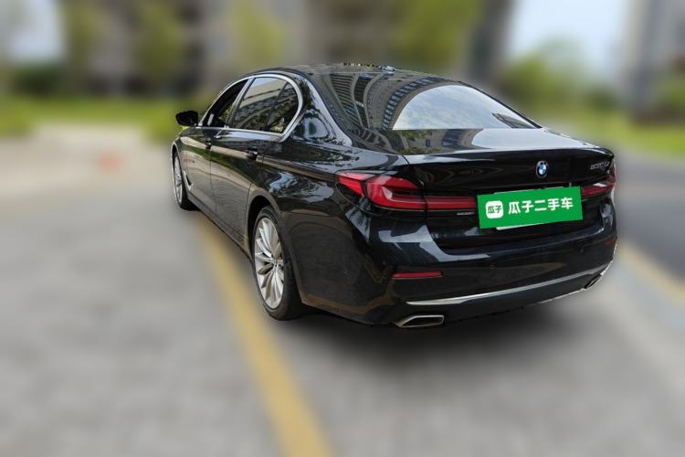 Used BMW 5 Series 2021 530Li Executive Luxury Package Rear Left 45 Deg