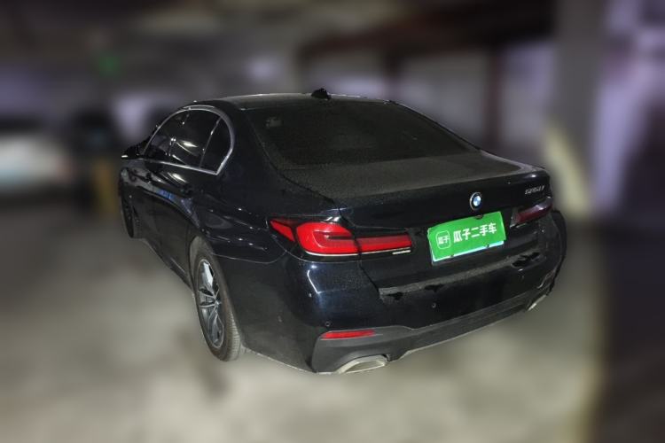 Used BMW 5 Series 2021 525Li M Sport Package Rear Left 45 Deg