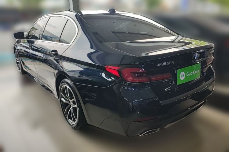 Used BMW 5 Series 2021 525Li M Sport Package Rear Left 45 Deg