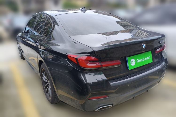 Used BMW 5 Series 2021 525i M Sport Package Rear Left 45 Deg