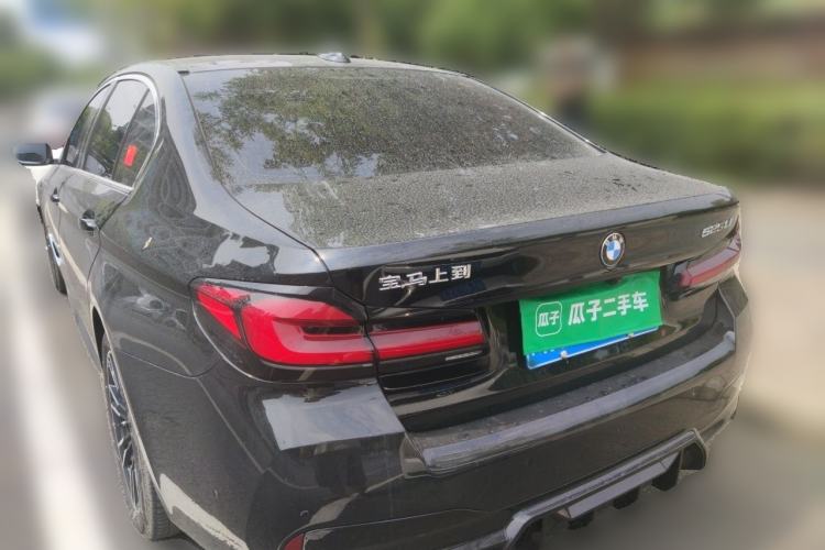 Used BMW 5 Series 2021 525Li M Sport Package Rear Left 45 Deg