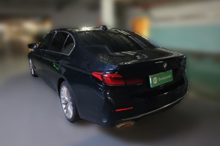 Used BMW 5 Series 2021 530Li Luxury Edition Premium Package Rear Left 45 Deg