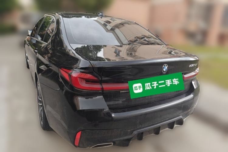Used BMW 5 Series 2021 Facelifted 525Li M Sport Package Rear Left 45 Deg