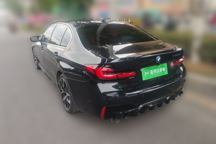 Used BMW 5 Series 2021 Facelifted 530Li Leading Edition M Sport Package Rear Left 45 Deg
