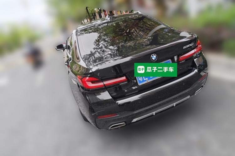 Used BMW 5 Series 2021 530Li Leading Model M Sport Package Rear Left 45 Deg
