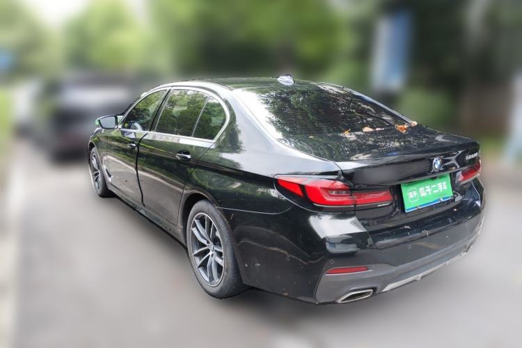 Used BMW 5 Series 2021 525Li M Sport Package Rear Left 45 Deg