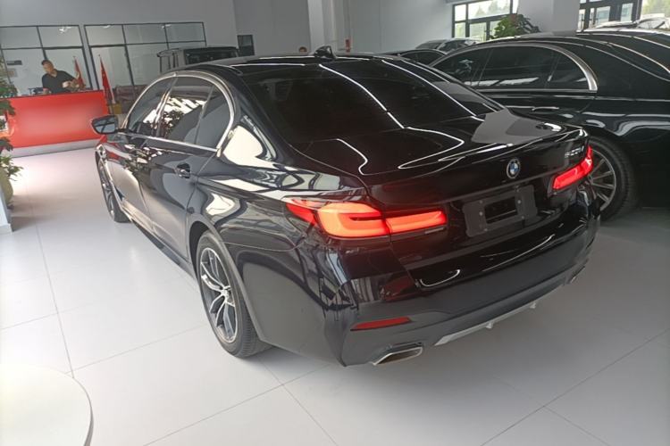 Used BMW 5 Series 2021 525Li M Sport Package Rear Left 45 Deg