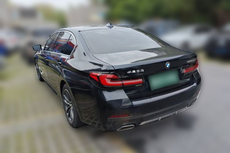 Used BMW 5 Series 2021 Facelifted 525Li M Sport Package Rear Left 45 Deg