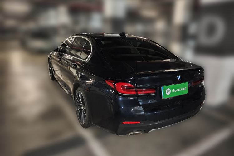 Used BMW 5 Series 2021 Facelifted 530Li Leading Edition M Sport Package Rear Left 45 Deg