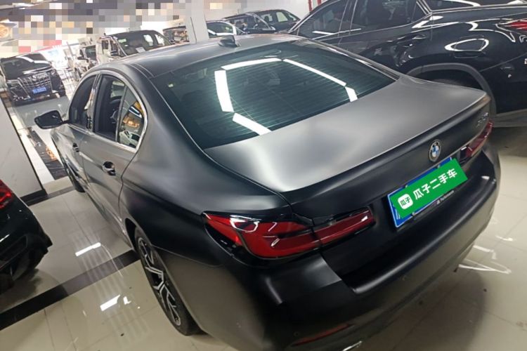 Used BMW 5 Series 2021 540i Sport Line M Sport Package Rear Left 45 Deg