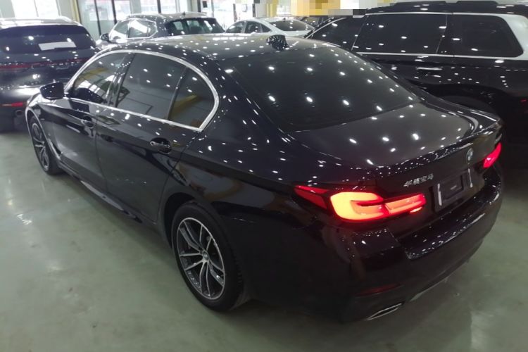 Used BMW 5 Series 2021 Facelifted 525Li M Sport Package Rear Left 45 Deg