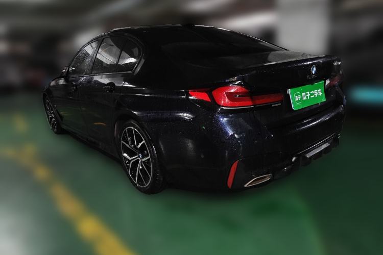 Used BMW 5 Series 2021 530i M Sport Package Rear Left 45 Deg