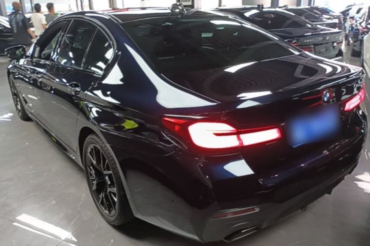 Used BMW 5 Series 2021 Restyled 540i Sport Line with M Sports Package Rear Left 45 Deg