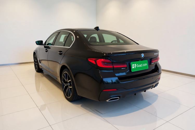 Used BMW 5 Series 2021 530Li Leading Model M Sport Package Rear Left 45 Deg