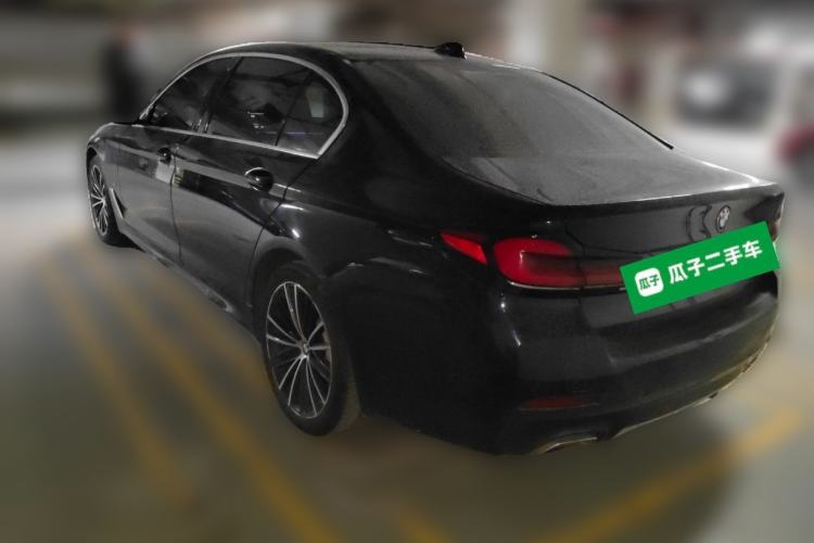 Used BMW 5 Series 2021 530Li Leading Model M Sport Package Rear Left 45 Deg