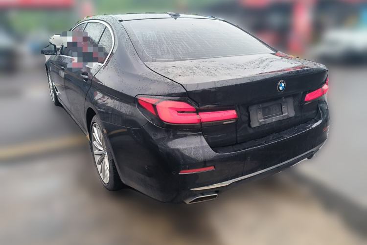 Used BMW 5 Series 2021 530Li Luxury Edition Premium Package Rear Left 45 Deg