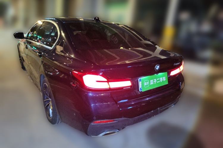 Used BMW 5 Series 2021 Facelifted 525Li M Sport Package Rear Left 45 Deg