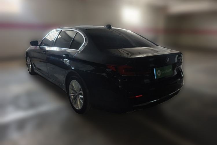 Used BMW 5 Series 2021 525Li Luxury Package Rear Left 45 Deg