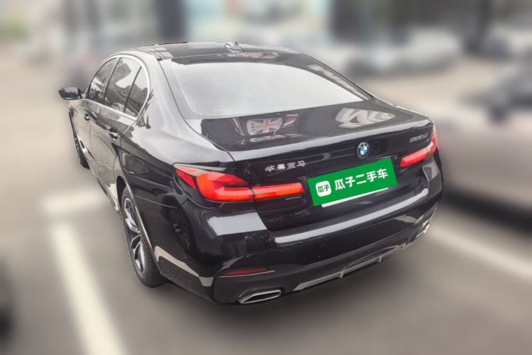Used BMW 5 Series 2021 525Li M Sport Package Rear Left 45 Deg
