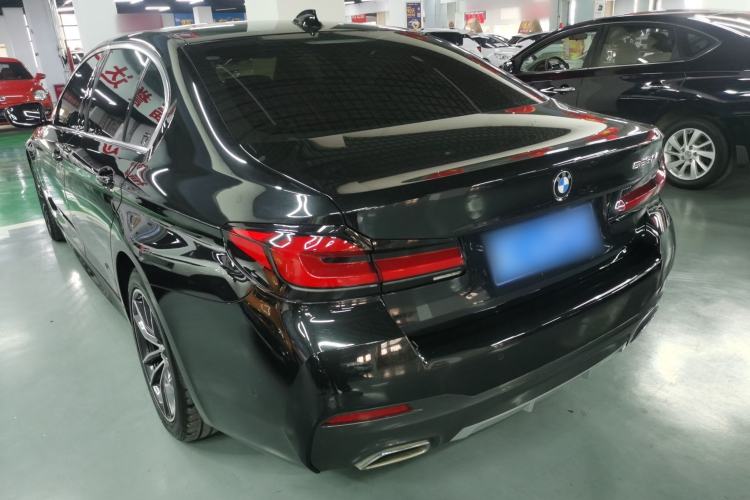 Used BMW 5 Series 2021 525Li M Sport Package Rear Left 45 Deg