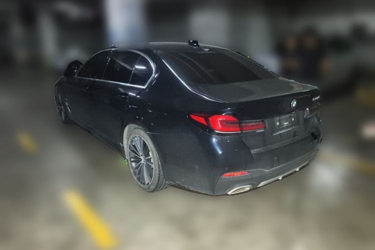 Used BMW 5 Series 2021 530Li Leading Model M Sport Package Rear Left 45 Deg