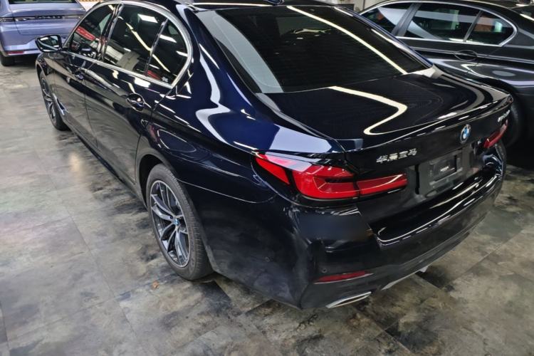 Used BMW 5 Series 2021 525Li M Sport Package Rear Left 45 Deg