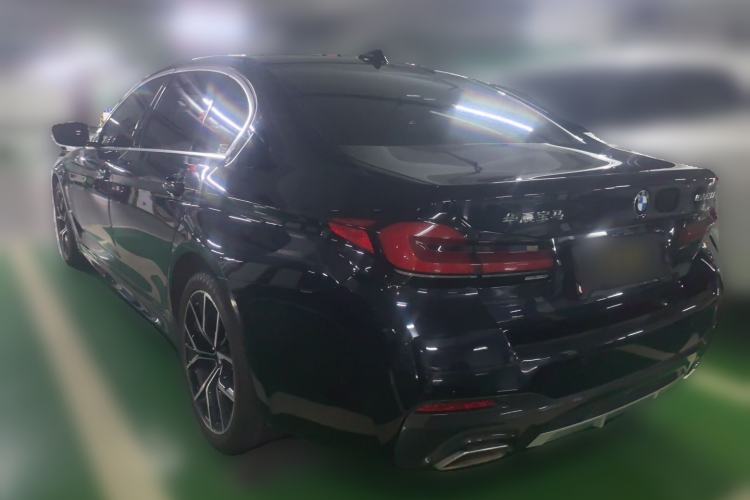 Used BMW 5 Series 2021 530Li Luxury Edition M Sport Package Rear Left 45 Deg