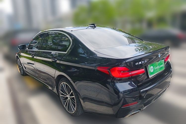 Used BMW 5 Series 2021 Facelifted 530Li Leading Edition M Sport Package Rear Left 45 Deg