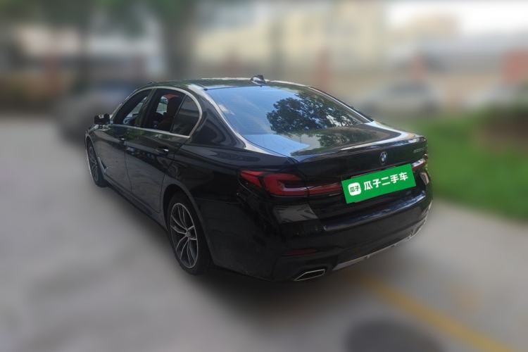 Used BMW 5 Series 2021 Facelifted 525Li M Sport Package Rear Left 45 Deg