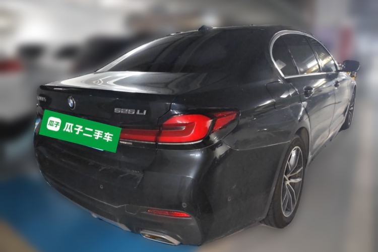 Used BMW 5 Series 2021 525Li M Sport Package Rear Right 45 Deg