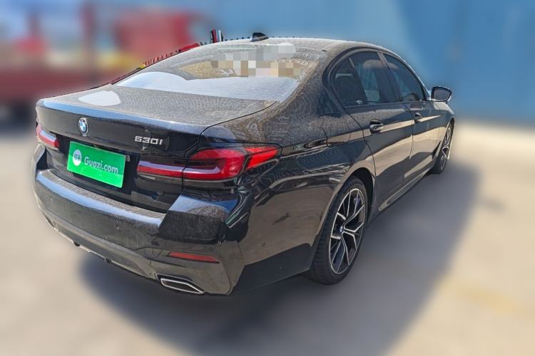 Used BMW 5 Series 2021 530i M Sport Package Rear Right 45 Deg