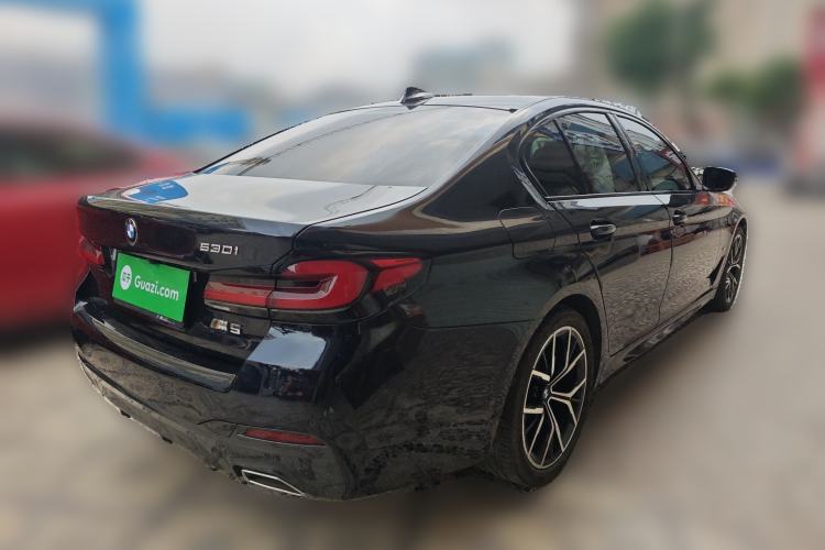 Used BMW 5 Series 2021 530i M Sport Package Rear Right 45 Deg