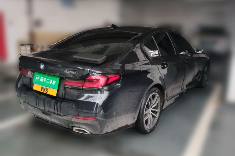 Used BMW 5 Series 2021 525i M Sport Package Rear Right 45 Deg