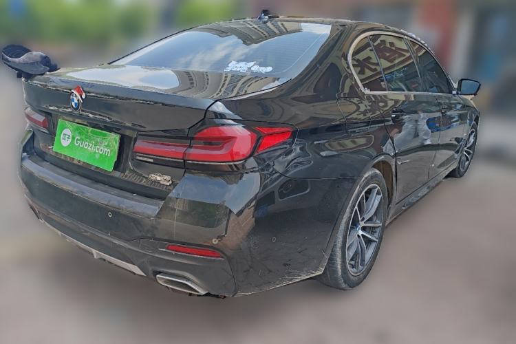 Used BMW 5 Series 2021 525Li M Sport Package Rear Right 45 Deg