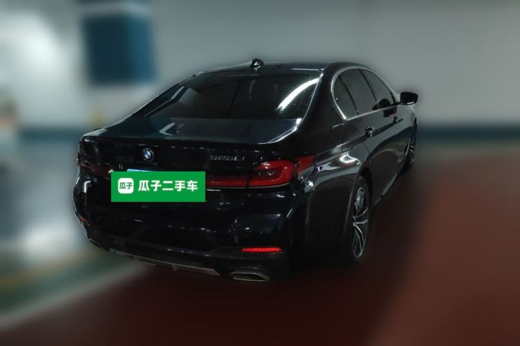 Used BMW 5 Series 2021 525Li M Sport Package Rear Right 45 Deg