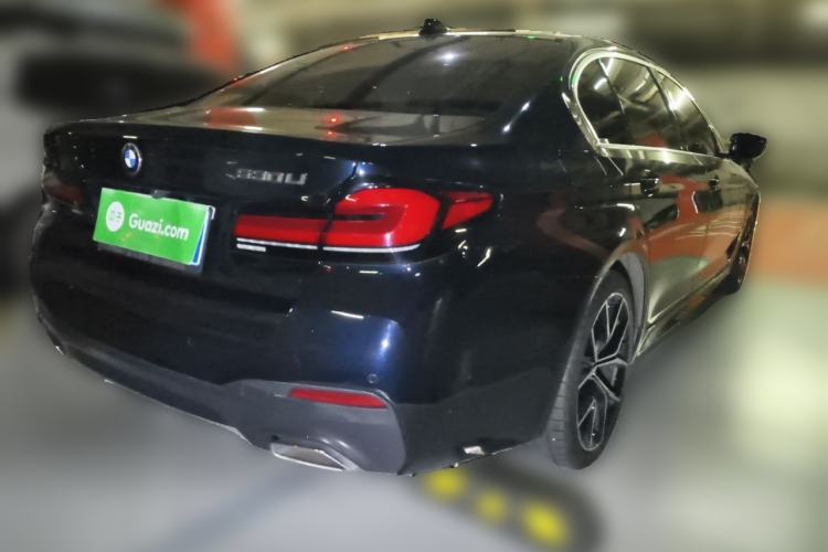 Used BMW 5 Series 2021 Restyled 530Li Luxury Edition M Sport Package Rear Right 45 Deg