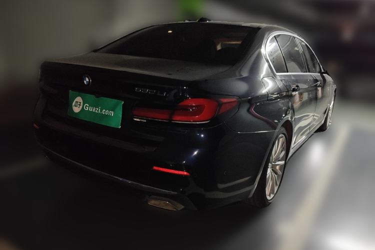 Used BMW 5 Series 2021 530Li Executive Luxury Package Rear Right 45 Deg