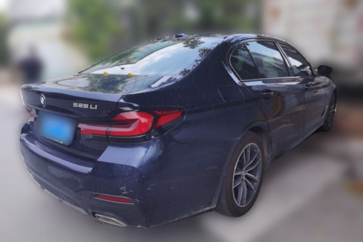 Used BMW 5 Series 2021 525Li M Sport Package Rear Right 45 Deg