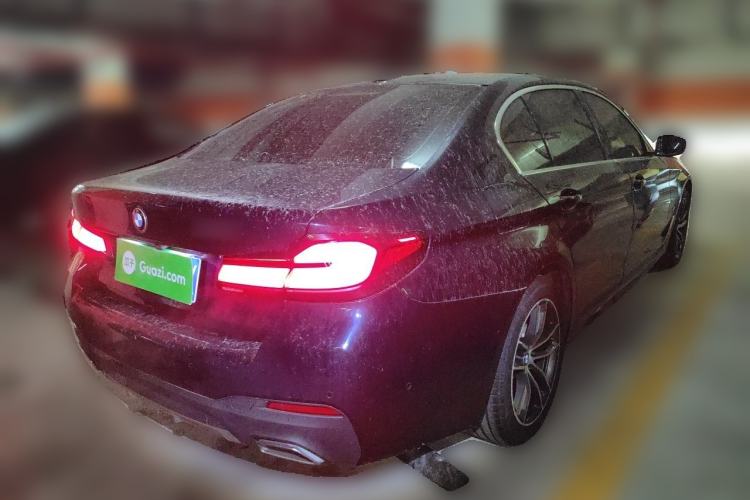 Used BMW 5 Series 2021 525Li M Sport Package Rear Right 45 Deg