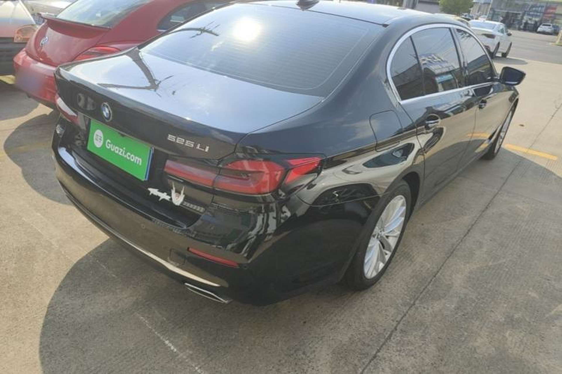 Used BMW 5 Series 2021 525Li Luxury Package Rear Right 45 Deg
