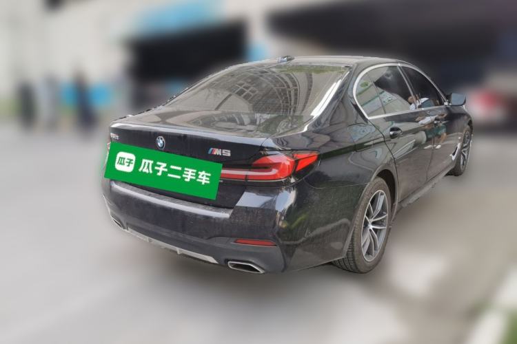 Used BMW 5 Series 2021 525Li M Sport Package Rear Right 45 Deg