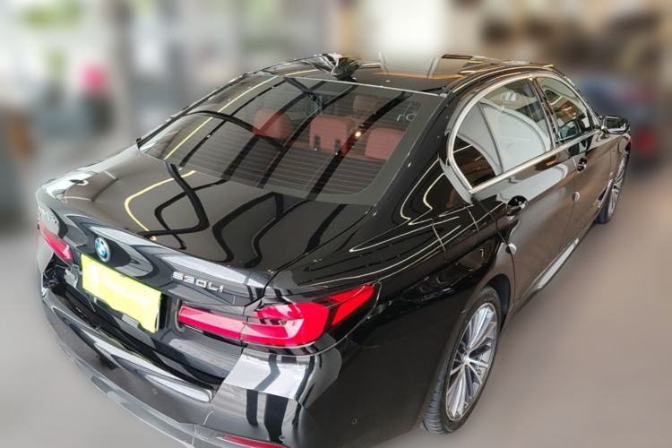 Used BMW 5 Series 2021 530Li xDrive M Sport Package Rear Right 45 Deg