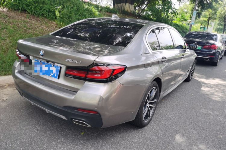 Used BMW 5 Series 2021 525Li M Sport Package Rear Right 45 Deg